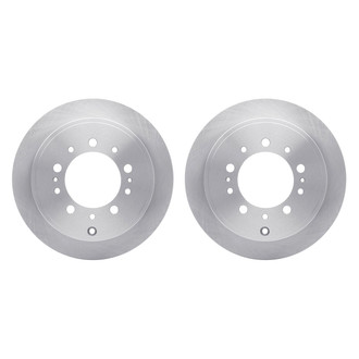 R1 Concepts® - Plain Rear Brake Rotor Set