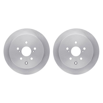 R1 Concepts® - Plain Rear Brake Rotor Set