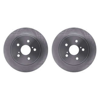 R1 Concepts® - Plain Rear Brake Rotor Set