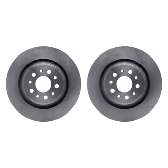 R1 Concepts® - Plain Rear Brake Rotor Set