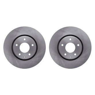 R1 Concepts® - Plain Front Brake Rotor Set