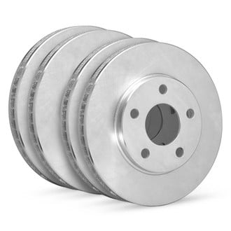 R1 Concepts® - eLINE Series™ Plain Front and Rear Brake Rotor Set