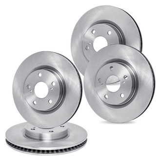 R1 Concepts® - eLINE Series™ Plain Front and Rear Brake Rotor Set
