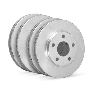 R1 Concepts® - eLINE Series™ Plain Front and Rear Brake Rotor Set