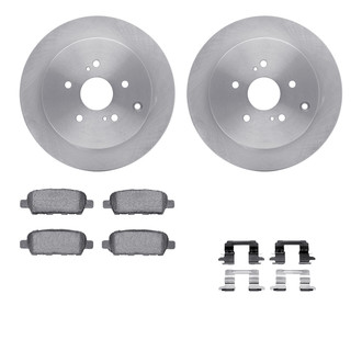 R1 Concepts® - Rear Brake Kit with Euro Ceramic Pads
