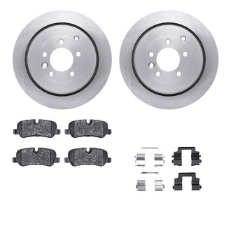 R1 Concepts® - Rear Brake Kit with Euro Ceramic Pads