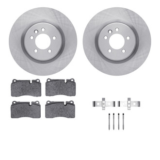 R1 Concepts® - Front Brake Kit with Euro Ceramic Pads