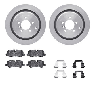 R1 Concepts® - Rear Brake Kit with Euro Ceramic Pads
