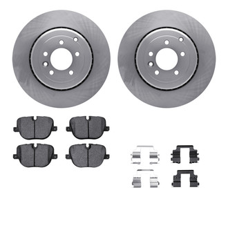 R1 Concepts® - Rear Brake Kit with Euro Ceramic Pads