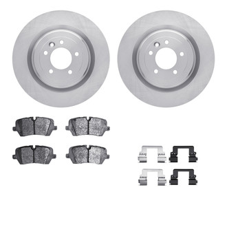 R1 Concepts® - Rear Brake Kit with Euro Ceramic Pads