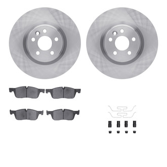 R1 Concepts® - Front Brake Kit with Euro Ceramic Pads