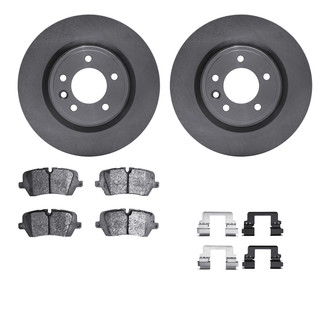 R1 Concepts® - Rear Brake Kit with Euro Ceramic Pads