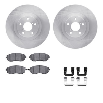 R1 Concepts® - Front Brake Kit with Euro Ceramic Pads