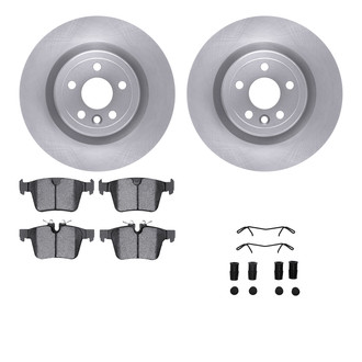 R1 Concepts® - Rear Brake Kit with Euro Ceramic Pads
