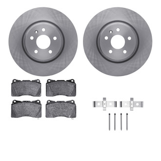 R1 Concepts® - Front Brake Kit with Euro Ceramic Pads