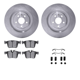 R1 Concepts® - Rear Brake Kit with Euro Ceramic Pads