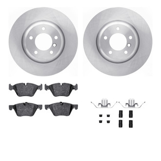 R1 Concepts® WFTH1-31267 - Front Brake Kit with Euro Ceramic Pads