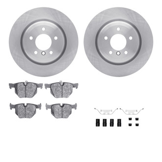 R1 Concepts® - Rear Brake Kit with Euro Ceramic Pads