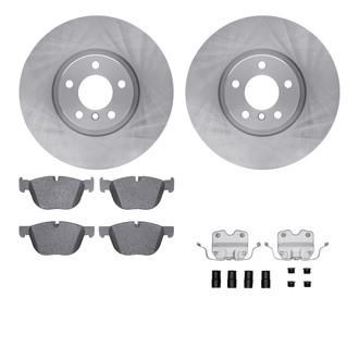 R1 Concepts® - Front Brake Kit with Euro Ceramic Pads