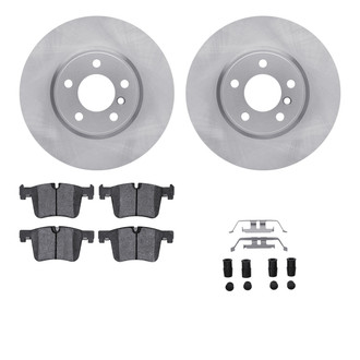 R1 Concepts® - Front Brake Kit with Euro Ceramic Pads
