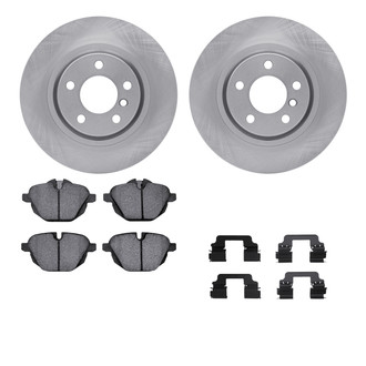 R1 Concepts® - Rear Brake Kit with Euro Ceramic Pads