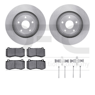 R1 Concepts® - Front Brake Kit with Euro Ceramic Pads