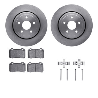 R1 Concepts® - Rear Brake Kit with Euro Ceramic Pads