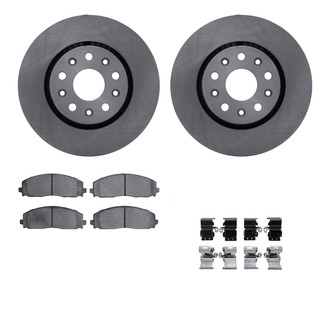 R1 Concepts® - Front Brake Kit with Euro Ceramic Pads