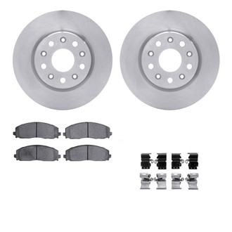 R1 Concepts® - Front Brake Kit with Euro Ceramic Pads