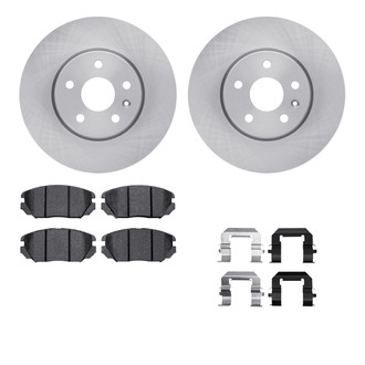 R1 Concepts® - Front Brake Kit with Euro Ceramic Pads