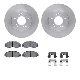 R1 Concepts® - Front Brake Kit with Euro Ceramic Pads