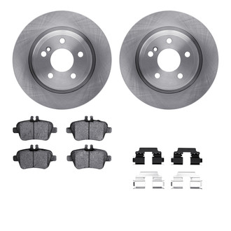 R1 Concepts® - Rear Brake Kit with Euro Ceramic Pads