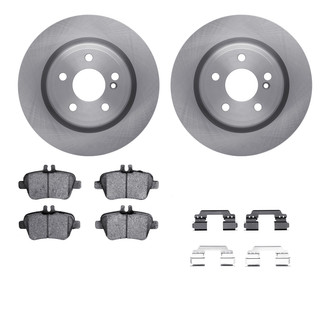 R1 Concepts® - Rear Brake Kit with Euro Ceramic Pads