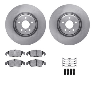 R1 Concepts® - Front Brake Kit with Euro Ceramic Pads