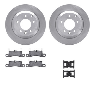 R1 Concepts® - Rear Brake Kit with Euro Ceramic Pads