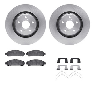 R1 Concepts® - Front Brake Kit with Euro Ceramic Pads