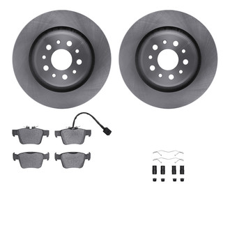 R1 Concepts® - Rear Brake Kit with Euro Ceramic Pads