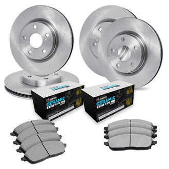 R1 Concepts® - Brake Kit with Euro Ceramic Pads