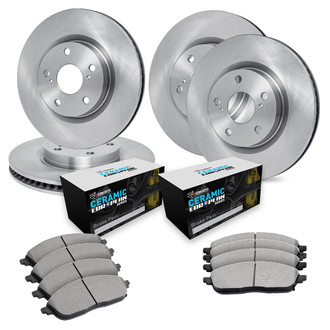 R1 Concepts® - Brake Kit with Euro Ceramic Pads