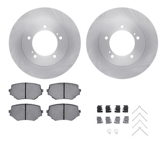 R1 Concepts® - Front Brake Kit with Optimum OE Pads