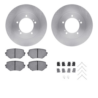 R1 Concepts® - Front Brake Kit with Optimum OE Pads