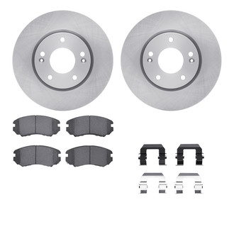 R1 Concepts® - Front Brake Kit with Optimum OE Pads