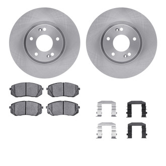R1 Concepts® - Front Brake Kit with Optimum OE Pads