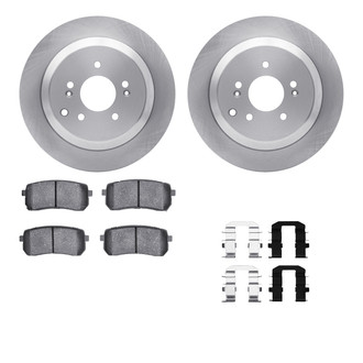 R1 Concepts® - Rear Brake Kit with Optimum OE Pads