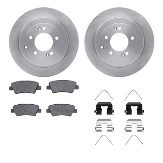 R1 Concepts® - Rear Brake Kit with Optimum OE Pads