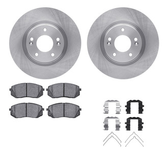R1 Concepts® - Front Brake Kit with Optimum OE Pads