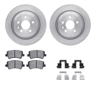 R1 Concepts® - Rear Brake Kit with Optimum OE Pads