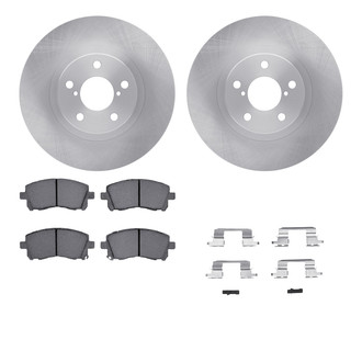 R1 Concepts® - Front Brake Kit with Optimum OE Pads
