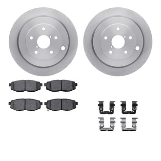 R1 Concepts® - Rear Brake Kit with Optimum OE Pads