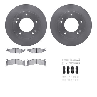 R1 Concepts® - Front Brake Kit with Optimum OE Pads